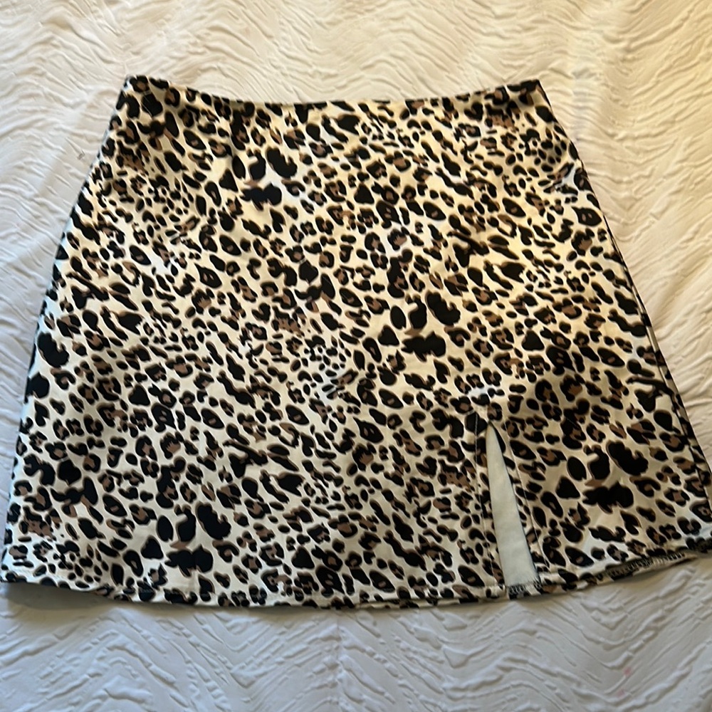Free people Leopard Print Women's Skirt